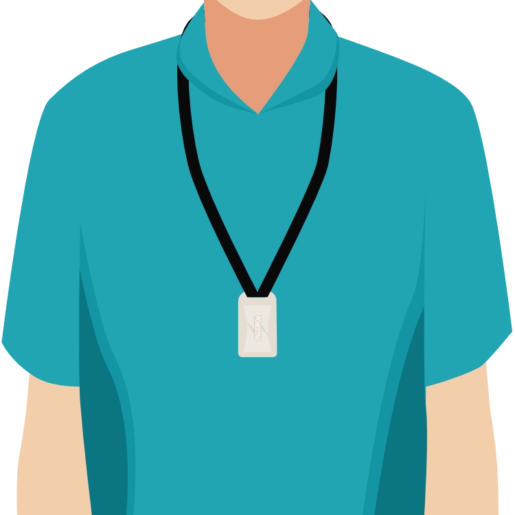 ペアタグを携帯