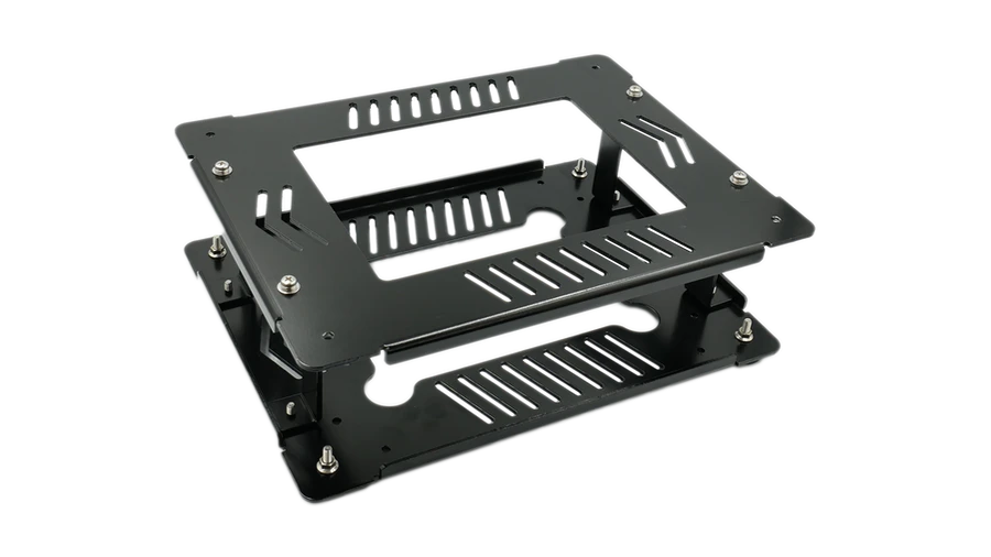 RFID接近検知システム「ヒヤリハンター」制御ユニット保護金具