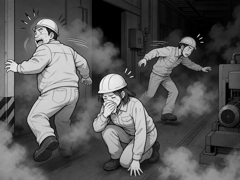 避難訓練と本番のギャップ